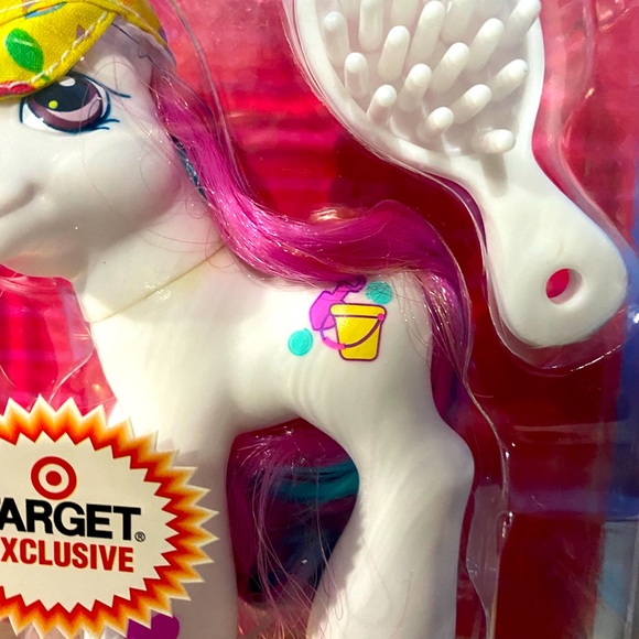 MY LITTLE PONY G3 NWT VTG 2005 BABY SANDY ISLAND PONY TARGET EXCLUSIVE w/BRUSH - Picture 2 of 14